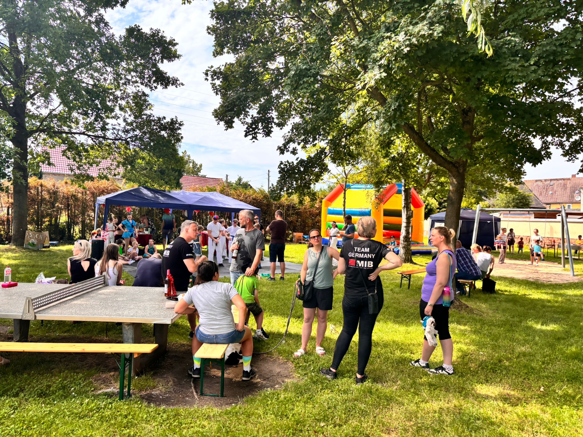 Spielplatz beim Kinderfest 2026 in Zwebendorf